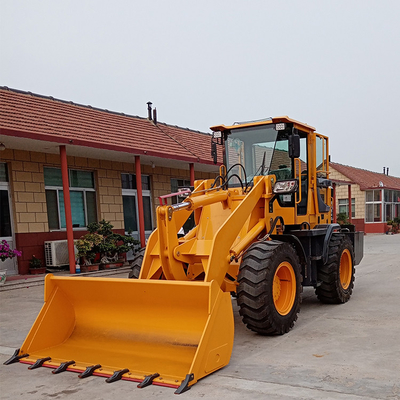 kwaliteit 2500kg Mini Front End Loader Industrial Hydraulic controleert 2050mm Wielspoor fabriek